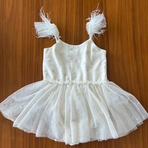 Noralee Ivory Poppy Tutu